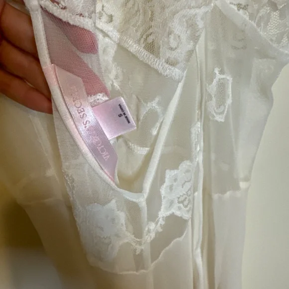 Vintage Y2K Victorias Secret Silk Slip Dress Small Bridal